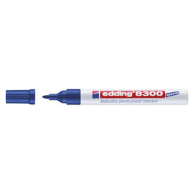 edding - 8300 Industrie Permanentmarker blau