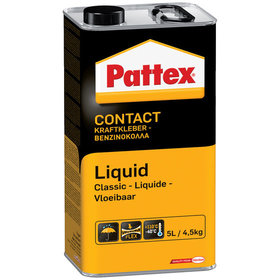 Pattex® - Classic 1K Kontakt-Kraftkleber flüssig, hohe Klebkraft, 4,5kg Kanne