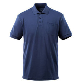 MASCOT® - Polo-Shirt mit Brusttasche CROSSOVER, Marine, Größe M