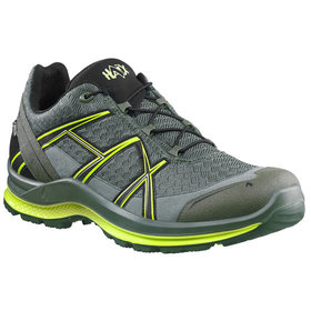 Haix - Halbschuh BLACK EAGLE Adventure 2.2 GTX low olive-citrus, keine Sicherheitsklasse, grau/grün, UK 12.0 / EU 47