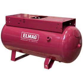ELMAG - Druckluftkessel liegend, 11 bar EURO L 200 CE, inkl. Konsole für Motor+Aggregat