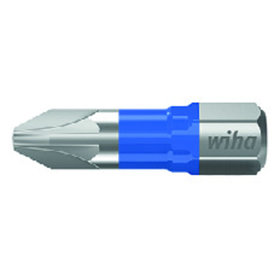 Wiha® - Bit Kreuzschlitz Pozidriv 7012-T903 6,3mm / 1/4" PZ3x25mm, 5 Stück in Box