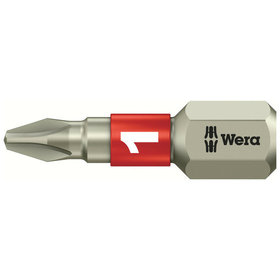 Wera® - Bit für Kreuzschlitz Phillips® 3851/1 TS PH, Edelstahl, PH 1 x 25mm
