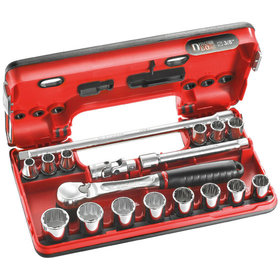 Facom - Steckschlüssel-Set 3/8" D-Box, 18-teilig