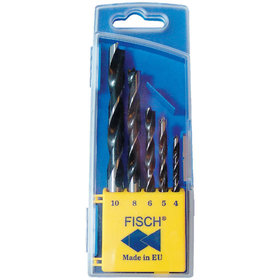 FISCH® - Holzspiralbohrer-Satz, 5-teilig 4-10mm