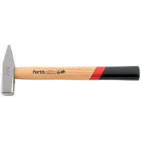 FORTIS - Schlosserhammer DIN 1041 mit Hickorystiel 200g