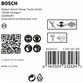 Bosch - EXPERT HEX-9 HardCeramic Bohrer Mixed Set, 6mm, 5-teilig (2608900596)