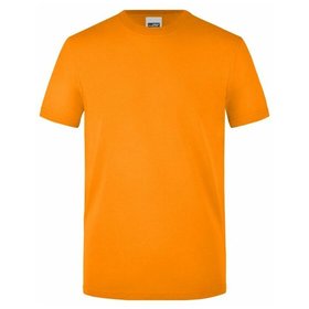 James & Nicholson - Herren Workwear T-Shirt Signal JN1838, neon-orange, Größe S