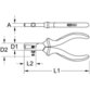 KSTOOLS® - ERGOTORQUE Abisolierzange, 165mm