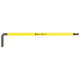 Wera® - Stiftschlüssel Multicolour 967 SPKXL mit Kugelkopf für TORX® T15 21 x 123mm