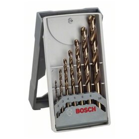 Bosch - Metallbohrer-Set Mini X-Line HSS-Co, DIN 338, 135°, 7-teilig, 2 - 10mm (2608589296)