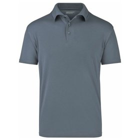 James & Nicholson - Cooldry Poloshirt JN024, carbon, Größe L