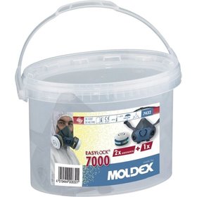 MOLDEX® - Atemschutzbox Serie 7000 7432, 4-Punkt-Bebänderung