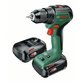 Bosch - Akku-Bohrschrauber UniversalDrill 18V-60, 2 x Akku PBA 18V 2.0Ah, Tragekoffer (06039D7002)