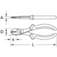 KSTOOLS® - ERGOTORQUE Kraft-Seitenschneider,260mm