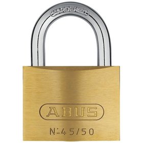 ABUS - AV-Vorhangschloss 45/50, Messing massiv