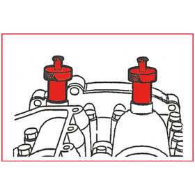 KSTOOLS® - Motoreinstell-Werkzeug-Satz für Fiat / Iveco, 5-teilig