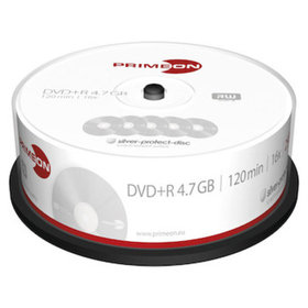 PRIMEON - DVD+R, 120min, 4,7GB, 16x, Spindel = 50St, kratzfeste "silver-protect-disc" Ober