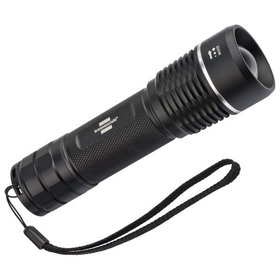 brennenstuhl® - LuxPremium Akku-Fokus LED-Taschenlampe TL 1200 AF IP67 /  mit heller CREE-LED (stufenloser Fokus, 1250 lm, 220m Leuchtweite, max. 15h Leuchtdauer)
