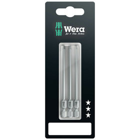 Wera® - 867/4 Z SB TORX Bits, TX 15 x 89 mm, 3-teilig