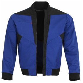 qualitex® - Blousonjacke X-Serie kornblau/schwarz Größe 2XL