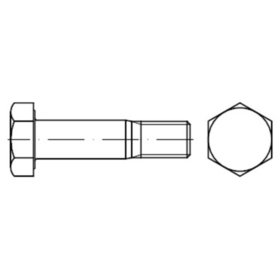 Sechskant-Passschraube für HV EN 14399-8 Stahl 10.9 1,5 M16 x 50mm Peiner