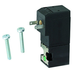RIEGLER® - 3/2-Mini-Magnetventil direktgesteuert NC, 24 VDC, für Gerätestecker