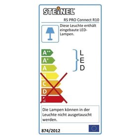 Steinel® - LED-Sensorleuchte 9W 3000K 1100lm ws mt dim DALI IP20 Ø300mm Kst_opal