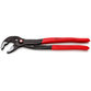 KNIPEX® - Cobra® QuickSet Hightech-Wasserpumpenzange grau atramentiert, mit rutschhemmendem Kunststoff überzogen 300 mm 8721300