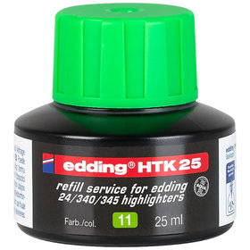 edding - HTK 25 Nachfülltinte Textmarker hellgrün