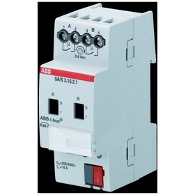 ABB - Schaltaktor KNX REG 2TE 2Ausg 16A 3680W Bussystem KNX 230V