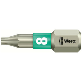 Wera® - Bit für TORX® 3867/1 TS TORX, Edelstahl, TX 8 x 25mm
