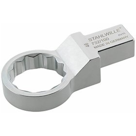 STAHLWILLE® - Ring-Einsteckwerkzeug SW.24mm Wkz.Aufn.22x28mm