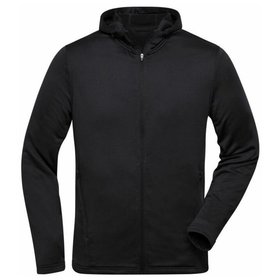 James & Nicholson - Herren Recycled Sports Hoody JN532, schwarz, Größe M