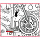 KSTOOLS® - Spannrollen-Fixierwerkzeug