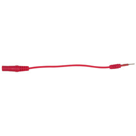 KSTOOLS® - 4,0mm Eingangsbuchse auf 1,2mm Prüfadapterstecker flach (rot)