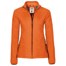 HAKRO - Damen Loftjacke Regina 251, orange, Größe 2XL