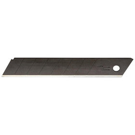 LUTZ BLADES® - Abbrechklinge 18mm schwarz, 10 Stück