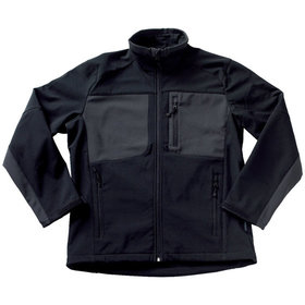 MASCOT® - Softshelljacke Lagos 50057-824, schwarz/dunkelanthrazit, Größe XL