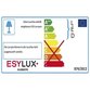 ESYLUX - LED-Strahler 50W OFL/AFL BASIC 4000K sw 1LED 5000lm IP65 mt Konv breitstrahlend