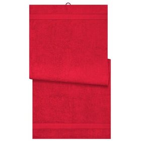 James & Nicholson - Bio Badetuch 100 x 150cm MB445, rot