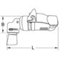 KSTOOLS® - Druckluft-Mini-Schleifmaschine SlimPOWER für kleine Pads, 19000 U/min 515.5570