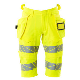 MASCOT® - Shorts, lang mit Hängetaschen ACCELERATE SAFE, hi-vis Gelb, Größe C48