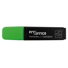Pro/office - Textmarker, 2 - 5mm, grün