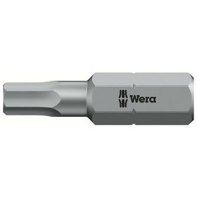 Wera® - Bit Hex-plus® für Innensechskant 840/1 Z, 4 x 25mm