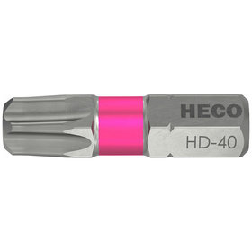 HECO® - Bits, HECO-Drive, HD-40, pink, 10 St.