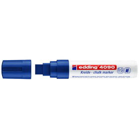 edding - 4090 Kreidemarker blau