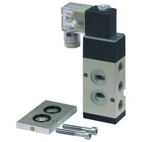 RIEGLER® - 3/2-5/2-Wegeventil, NAMUR, G 1/4"(1), G 1/4"(3 + 5), 230 V, 50 Hz