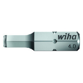 Wiha® - Bit Sechskant außen 7013R Z Haltefunkt. DIN ISO 1173 C 6,3 1/4" SW5x25mm