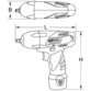 KSTOOLS® - 1/2" Akku-Schlag-Schrauber Drehmomentvorwahl,1.800 U/min,mit 1 Akku+1 Ladegerät